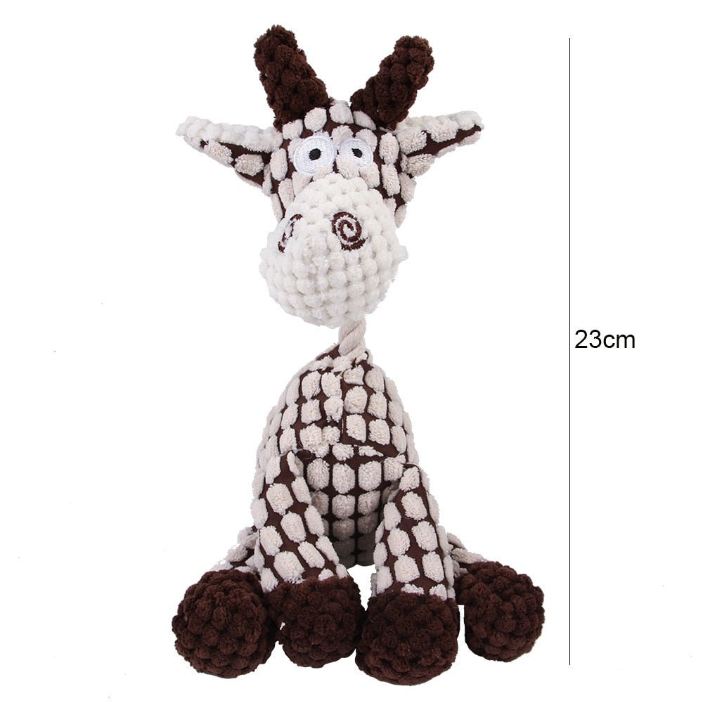 Robustes Hundespielzeug aus Plüsch | Bissfestes und langlebiges Design | Mehrere Modelle