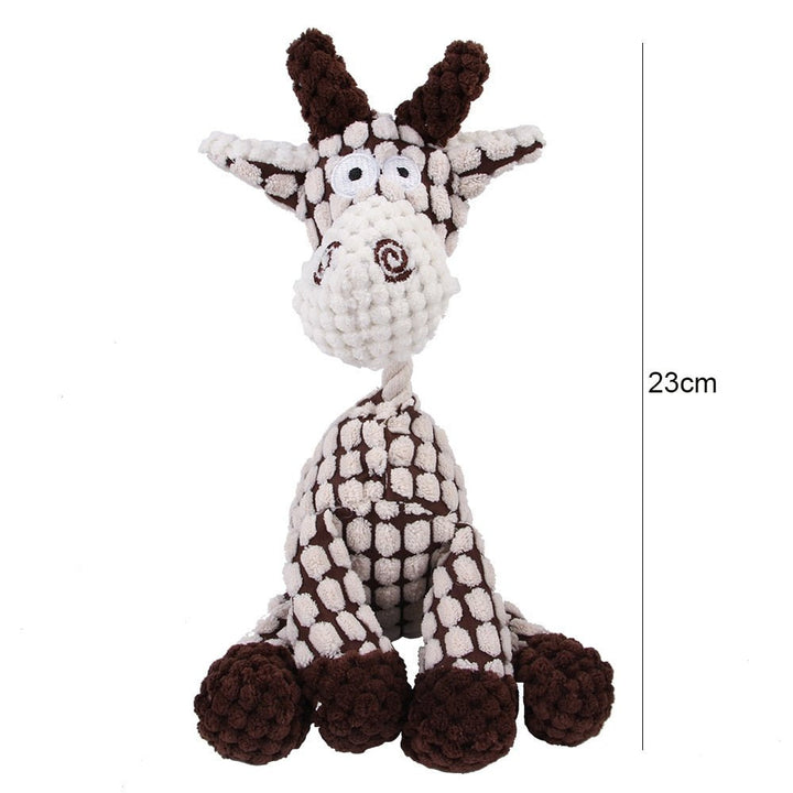 Robustes Hundespielzeug aus Plüsch | Bissfestes und langlebiges Design | Mehrere Modelle