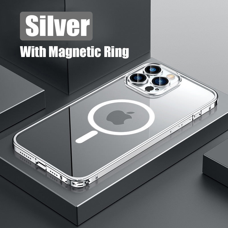 Skanto | Metall-Bumper Magnetische Aluminium-Handyhülle