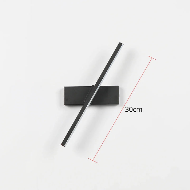 Skanto | AuroLite Verstellbare LED Wandleuchte | 330° Schwenkbar | Modernes Design für Schlafzimmer & Wohnzimmer | Aluminium