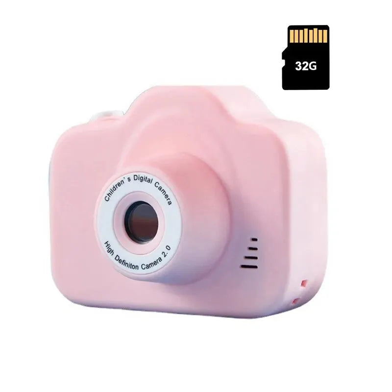 Mini HD Kinderkamera – Tragbares digitales Selfie-Fotospielzeug für Outdoor-Spaß, perfektes Weihnachtsgeschenk für Kinder