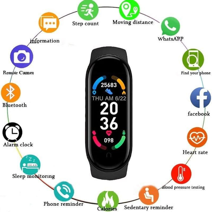 Skanto | Intelligente Bluetooth Smartwatch für Gesundheit und Alltag