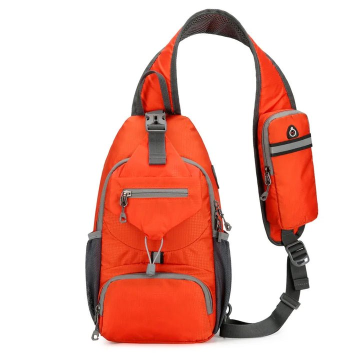 Skanto | SecurePack | Wasserdichter Anti-Diebstahl-Rucksack mit mehreren Fächern – Leichte Crossbody-Reisetasche