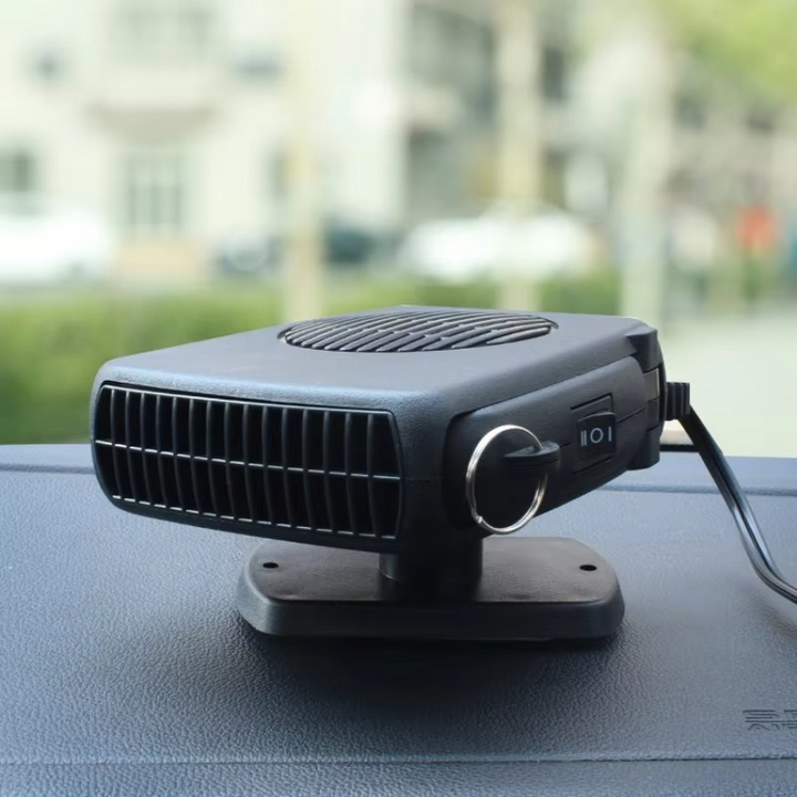 Skanto | Tragbare Autoheizung und Defroster, 2-in-1 Heiz- und Kühlgebläse für Windschutzscheibe und Kabine