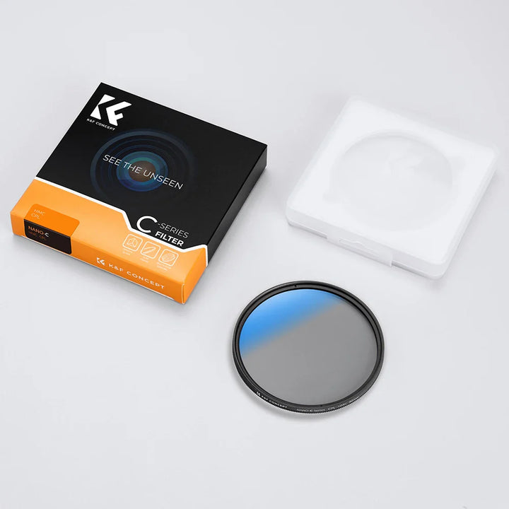 Skanto | Ultraflacher Mehrfachvergüteter Zirkular-Polarisationsfilter für Kameraobjektive