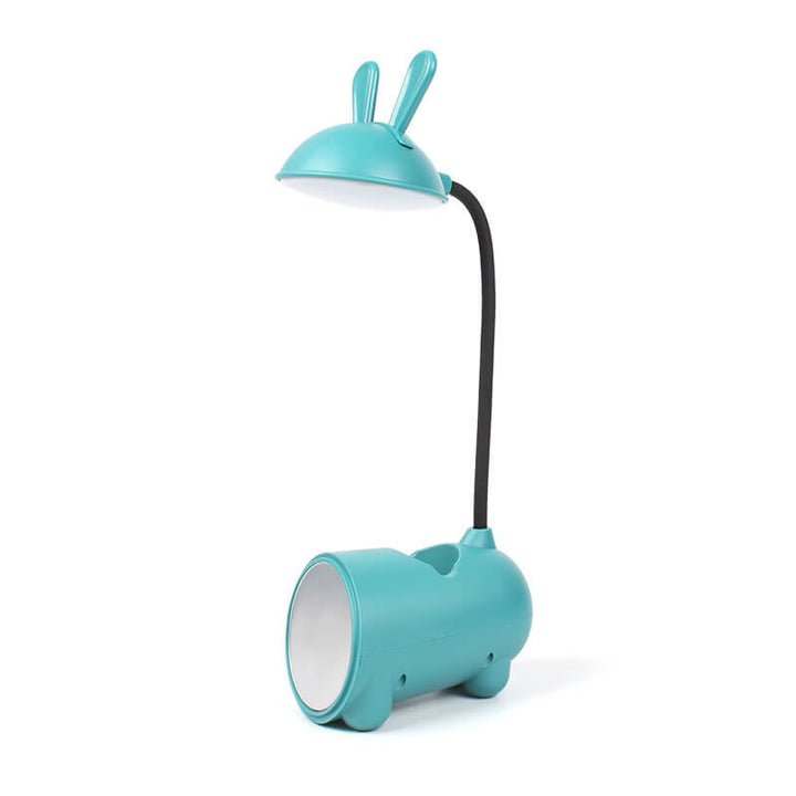 Skanto | BunnyGlow Kreative LED-Touch-Lampe mit Stifthalter | USB-Ladefunktion | Schreibtischlampe | Kinderzimmer-Deko