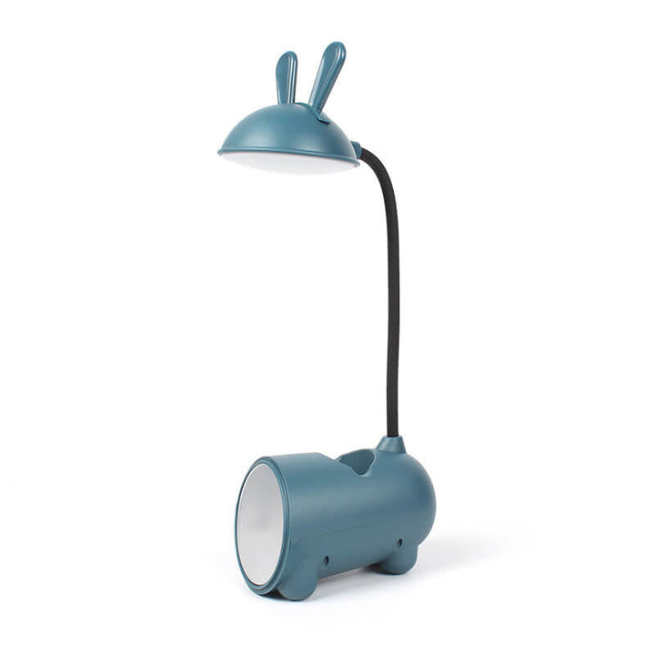 Skanto | BunnyGlow Kreative LED-Touch-Lampe mit Stifthalter | USB-Ladefunktion | Schreibtischlampe | Kinderzimmer-Deko