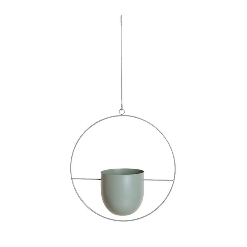 Skanto | DecoBloom Hängepflanzer – Eleganter Pflanzer aus Metall mit Kette für Innen- und Außenbereich