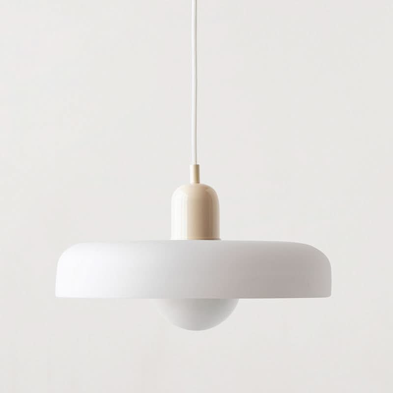Skanto | Bauhaus Pendelleuchte aus farbigem Glas mit verstellbarer Aufhängung