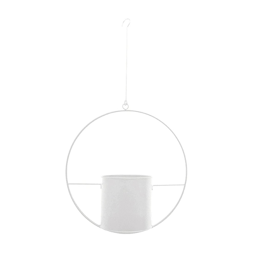 Skanto | DecoBloom Hängepflanzer – Eleganter Pflanzer aus Metall mit Kette für Innen- und Außenbereich