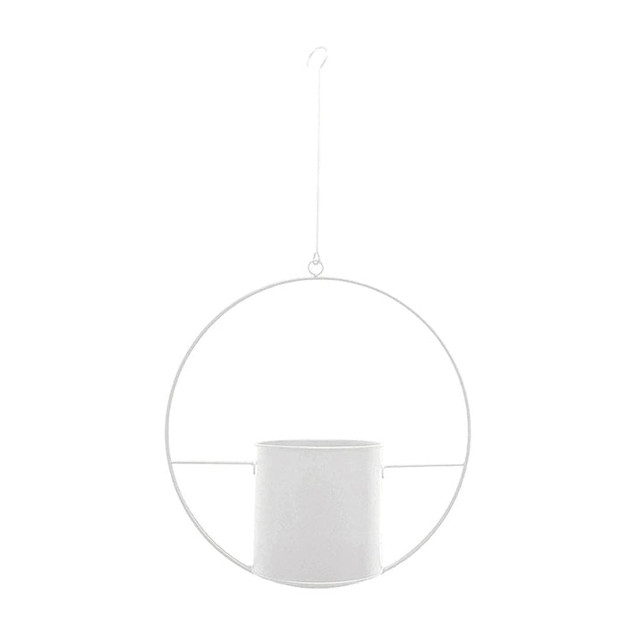 Skanto | DecoBloom Hängepflanzer – Eleganter Pflanzer aus Metall mit Kette für Innen- und Außenbereich