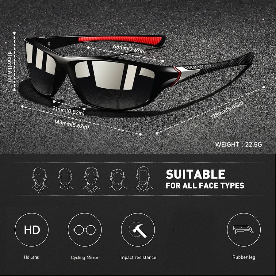 Skanto | Polaroid Sport-Sonnenbrille mit UV400 Schutz