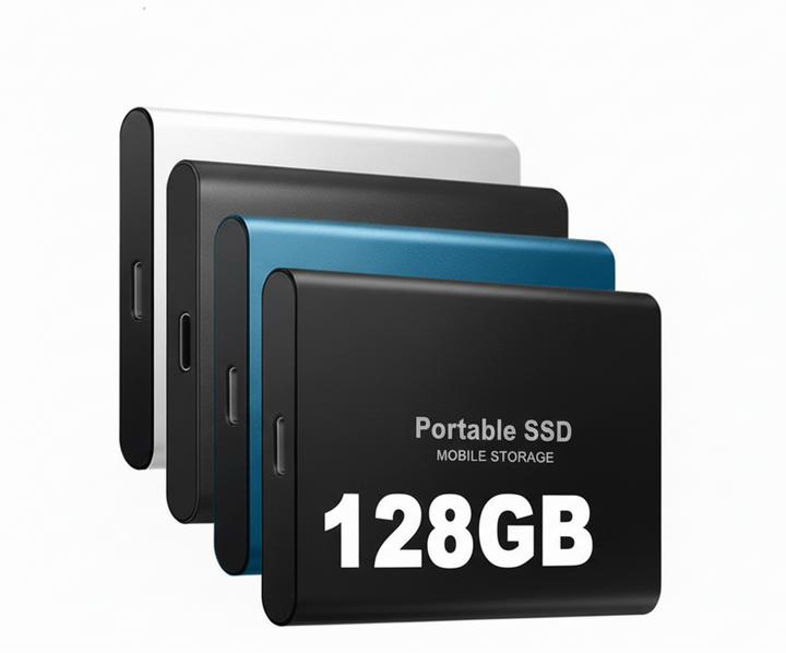Tragbare SSD externe Festplatte mit Hochgeschwindigkeitsdatenübertragung und kompakt design