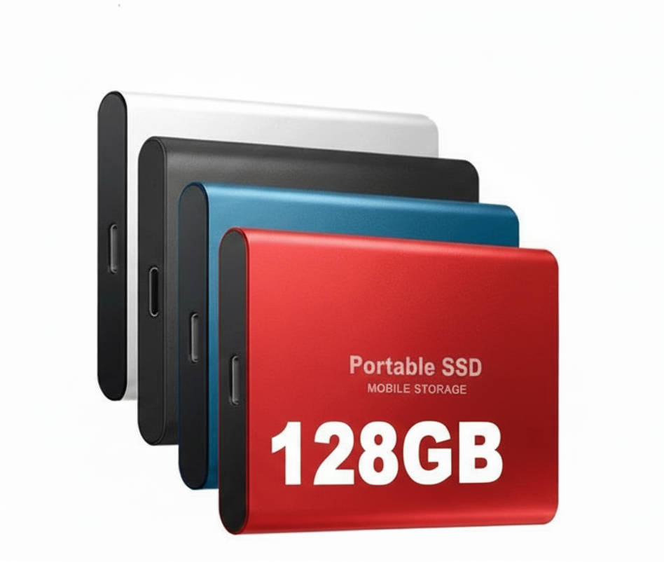 Tragbare SSD externe Festplatte mit Hochgeschwindigkeitsdatenübertragung und kompakt design