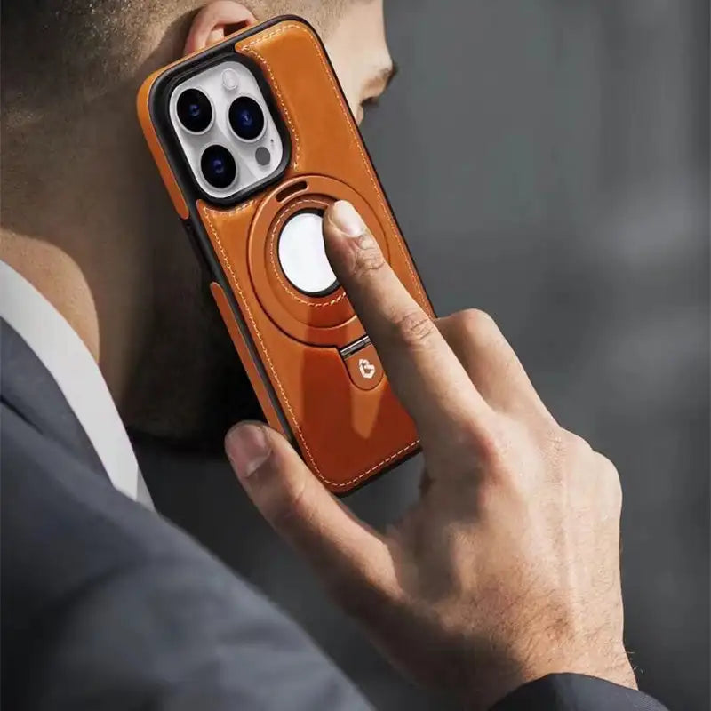 Skanto | Magnetische iPhone Hülle mit unsichtbarem Ringhalter
