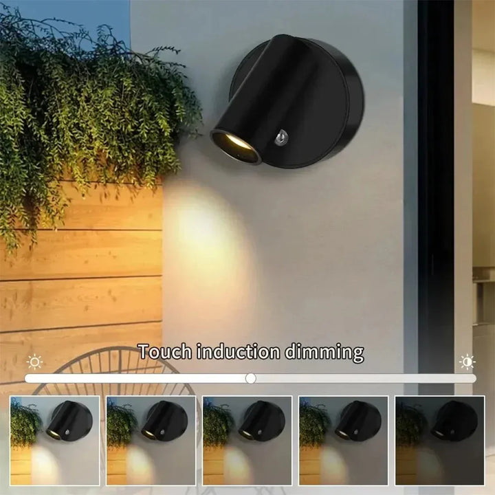 Skanto | Magnetischer Kabelloser LED Wiederaufladbarer Wandstrahler