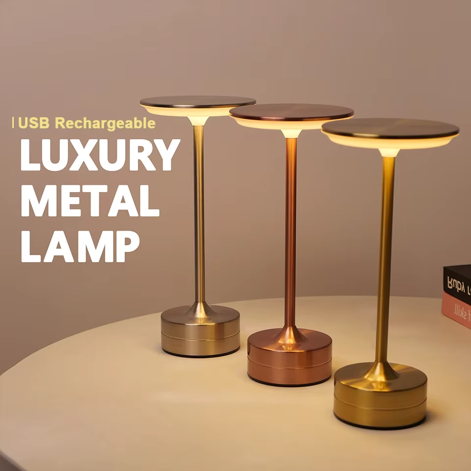 Skanto | USB wiederaufladbare LED-Tischlampe mit Touch-Sensor
