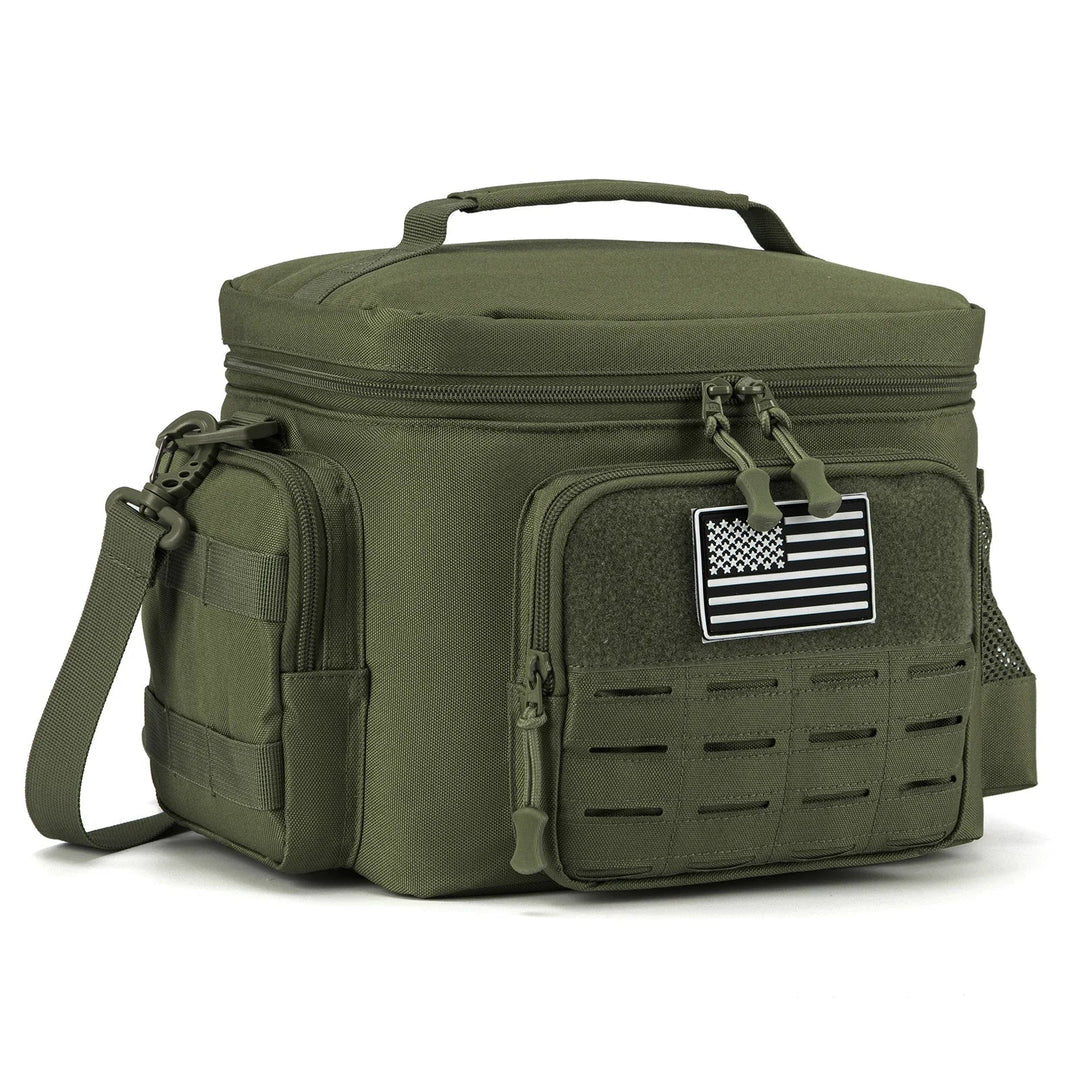 Skanto | Militärische taktische Lunchbox für Herren – Robust, auslaufsicher, isolierte Kühltasche für Arbeit, Camping, Picknickmahlzeiten