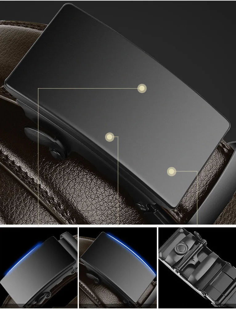 EliteStrap Gürtel – Luxuriöse automatische Herren-Schnalle