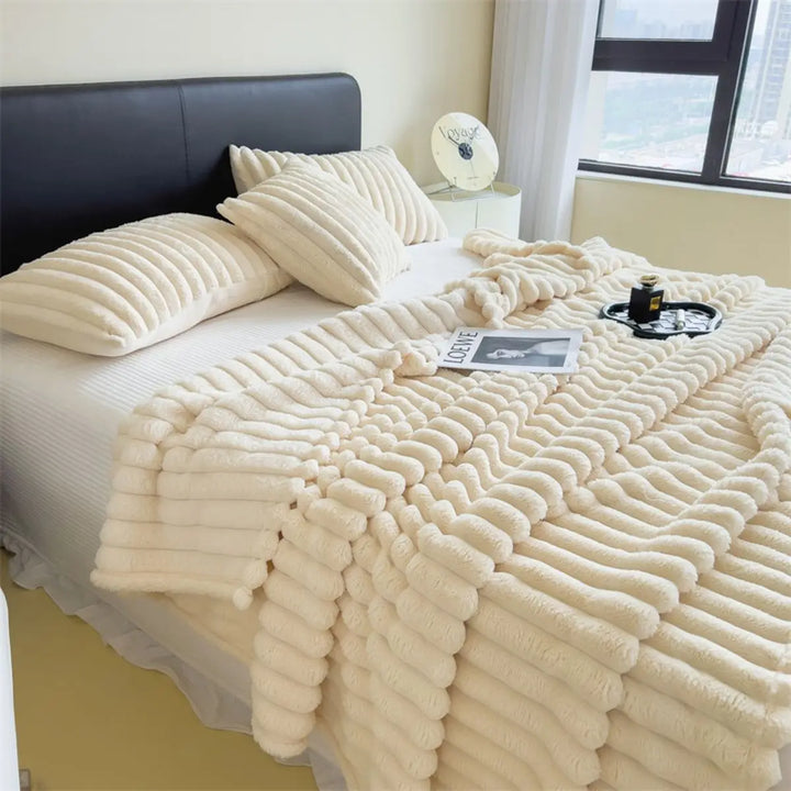 Superweiche luxuriöse Kuscheldecke