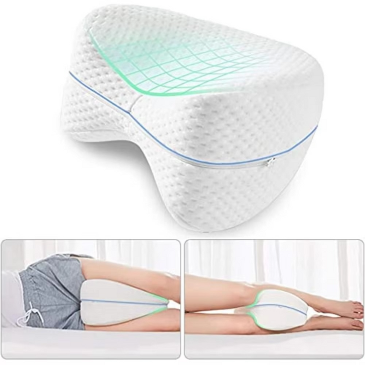 Skanto | Orthopädisches Memory-Schaum-Beinkissen zur Linderung von Ischias und Schmerzen