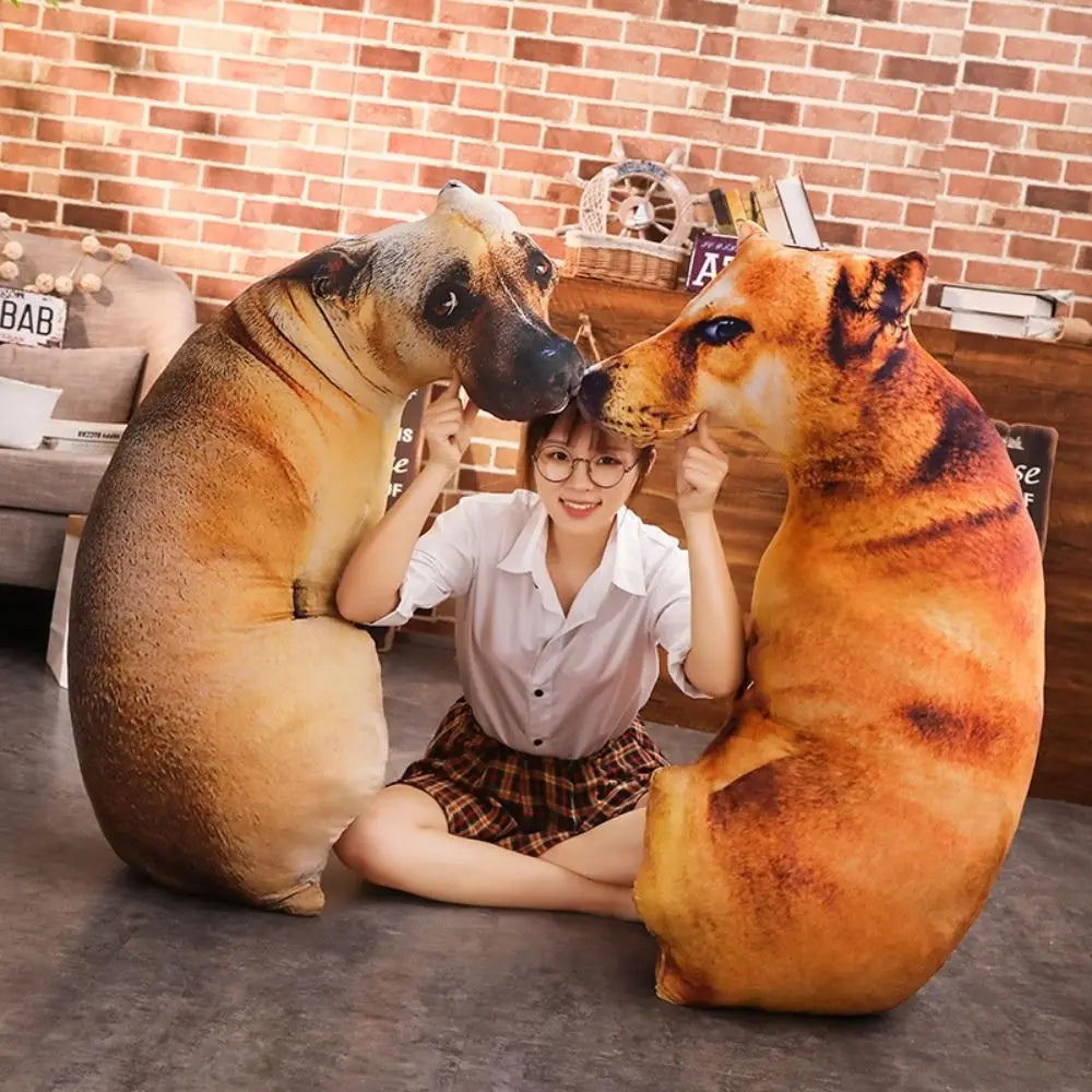 Skanto | Realistische Hunde-Plüschkissen