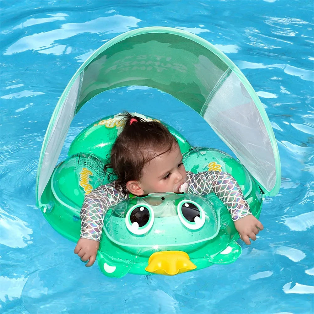 Skanto | Baby Schwimmring AquaBear | Sicherer Schwimmspaß für Babys | Für 6-36 Monate | Umweltfreundliches PVC