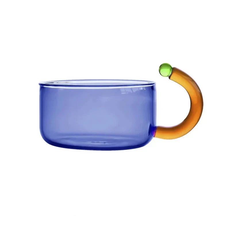 Skanto | Teegeschirr aus Glas in Kontrastfarben