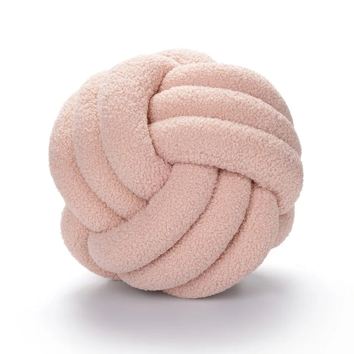 Skanto | Gemütliches Ballkissen – Handgeknüpfte Schafwolle