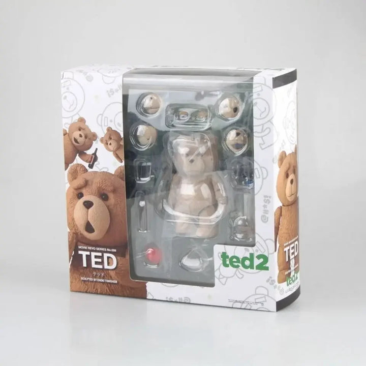 Limited Edition Ted 2 Teddybär BJD Actionfigur – Amazing Yamaguchi Revoltech No.006 Sammlerstück für Fans