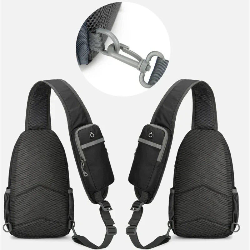 Skanto | SecurePack | Wasserdichter Anti-Diebstahl-Rucksack mit mehreren Fächern – Leichte Crossbody-Reisetasche