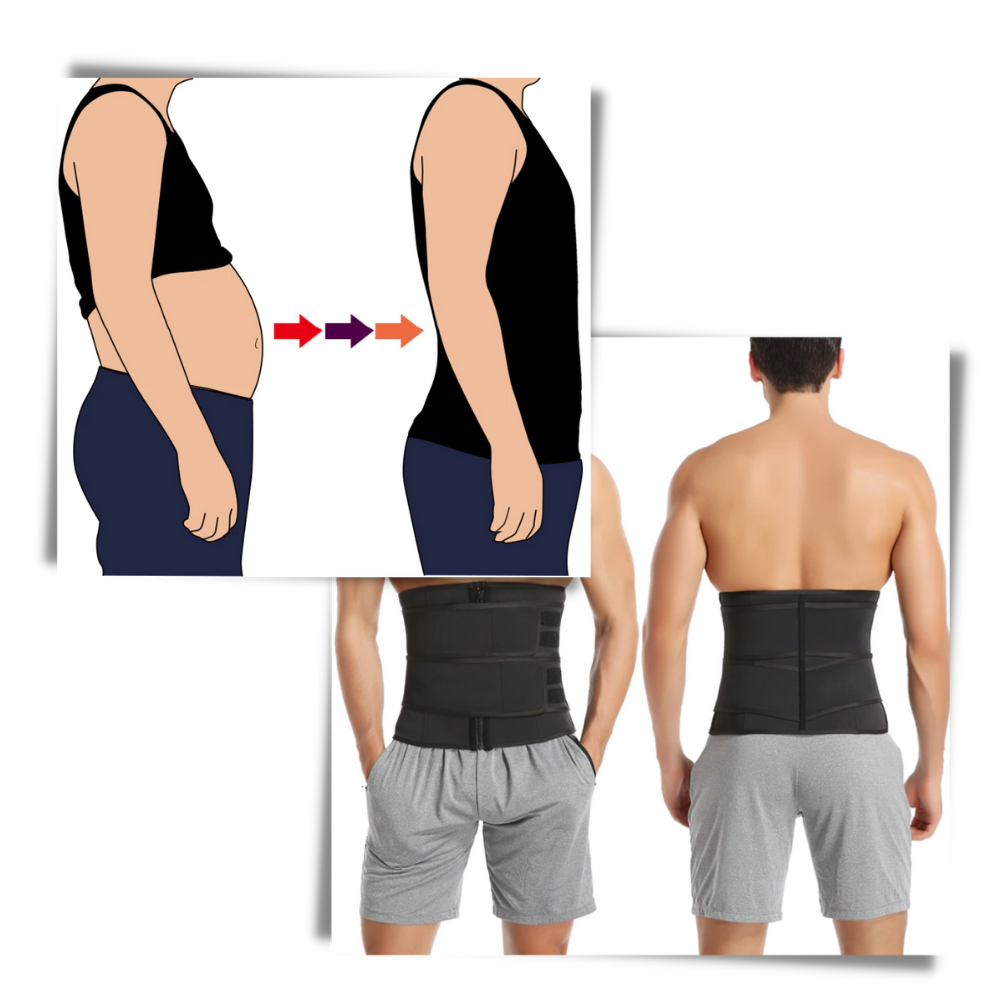 Sauna-Trainer mit Doppelgurt