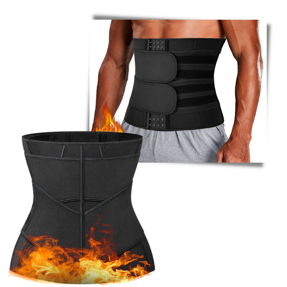 Sauna-Trainer mit Doppelgurt