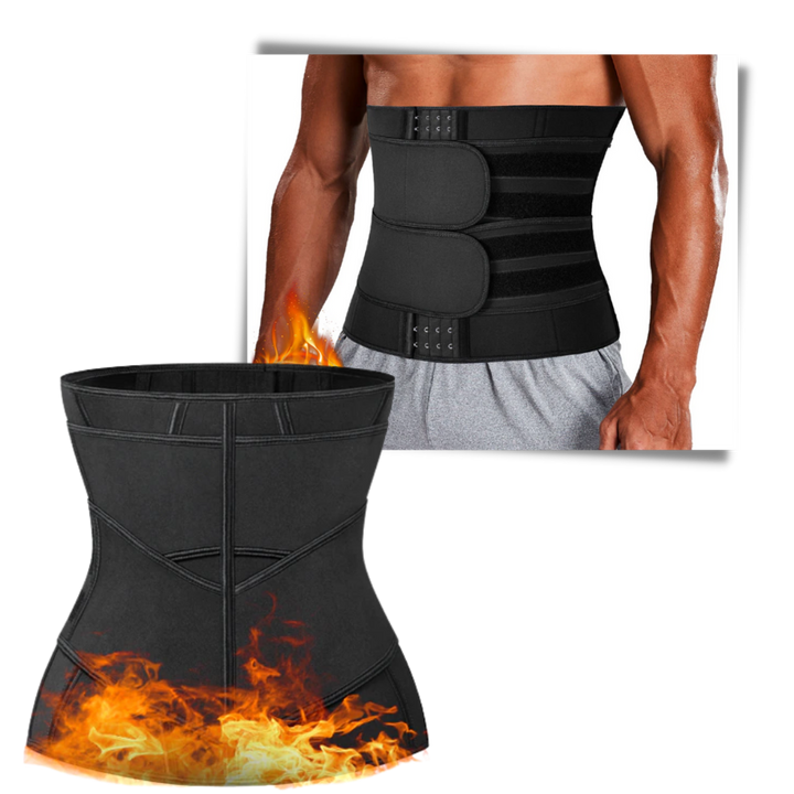 Sauna-Trainer mit Doppelgurt