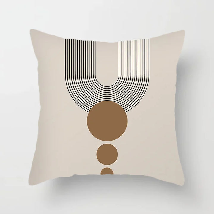 Moderne Kunst Abstraktes Muster Dekorative Kissenbezüge Kreative Linie Sofa Stuhl Kissenbezug Home Office Dekor | Skanto