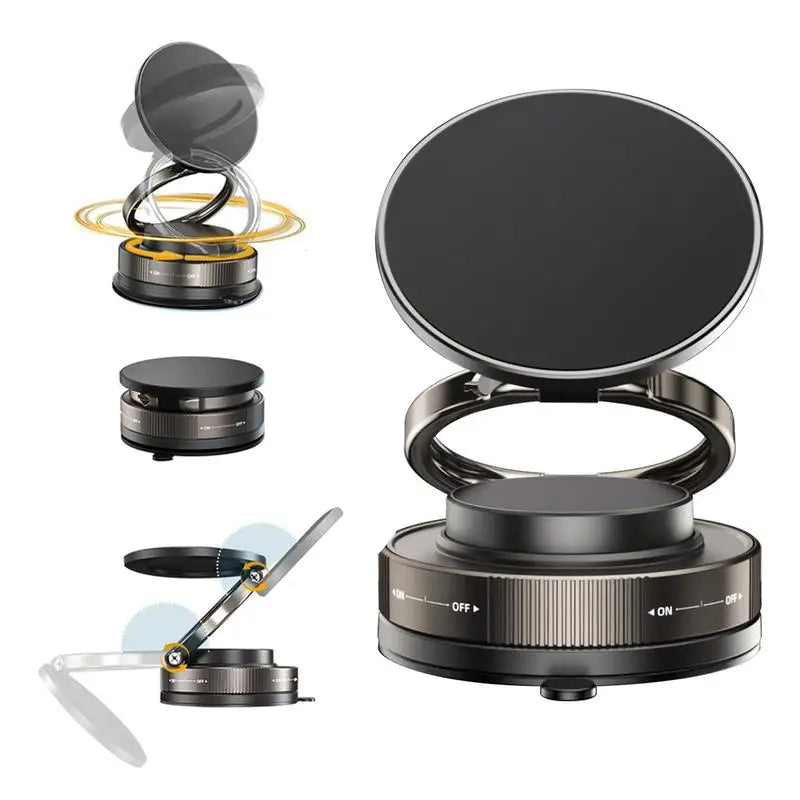Skanto | 360° drehbarer magnetischer Saug-Handyhalter für das Auto