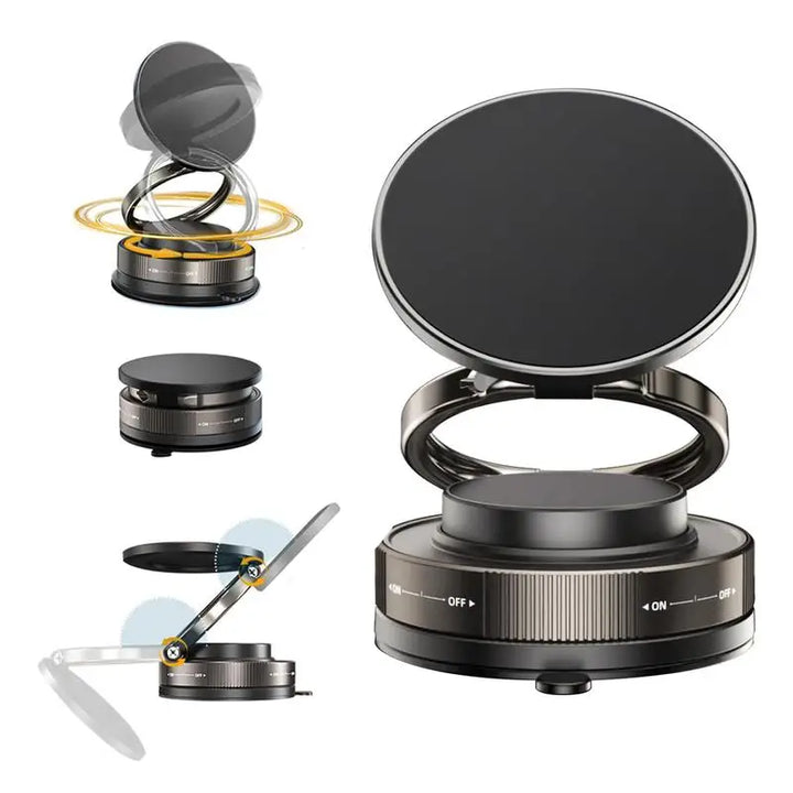Skanto | 360° drehbarer magnetischer Saug-Handyhalter für das Auto