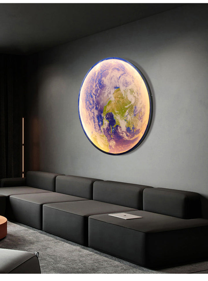 Skanto | 3D LED Mond- oder Erd-Decken- oder Wandlampe