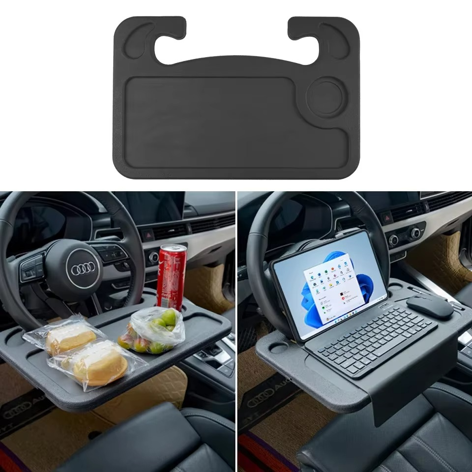 Skanto | Tragbarer Auto-Laptop-Tisch – Lenkrad-Ess- & Arbeitsablage
