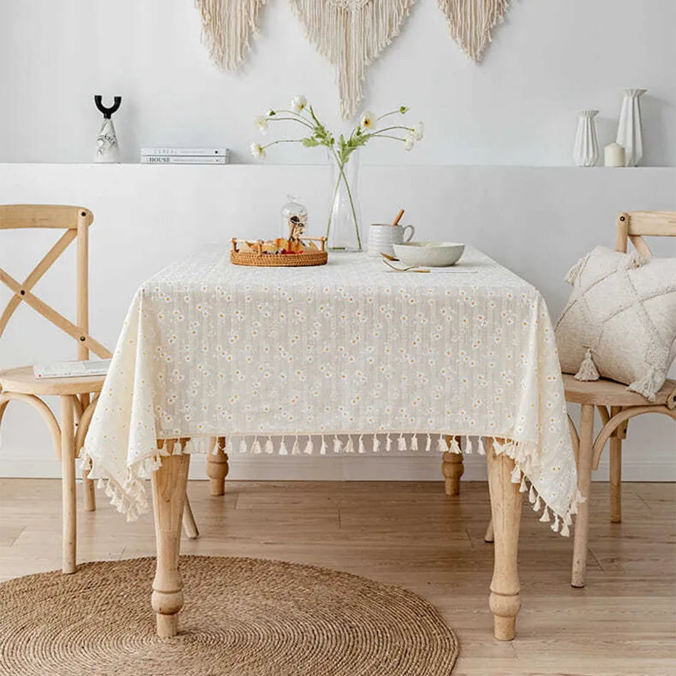 Skanto | Victoria Gänseblümchen-Tischdecke