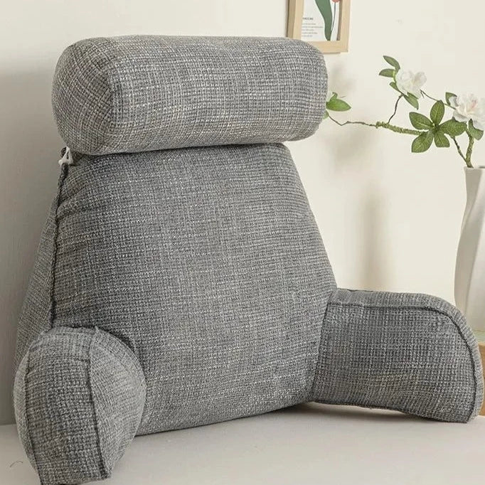 Skanto - Ergonomisches Lendenkissen mit Armlehnen und Kopfstütze