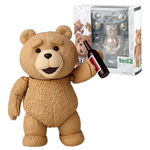 Limited Edition Ted 2 Teddybär BJD Actionfigur – Amazing Yamaguchi Revoltech No.006 Sammlerstück für Fans