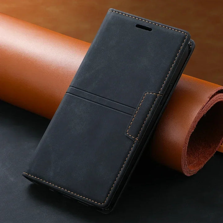 Skanto Leder Wallet Case Flip Cover – Google Pixel