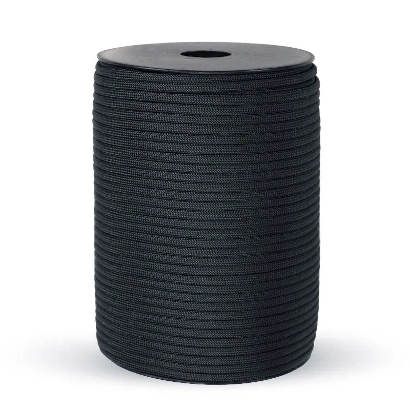 Skanto | 100m Survival Paracord – 9-adriges Militär 550 Paracord-Seil für Outdoor & Handwerk
