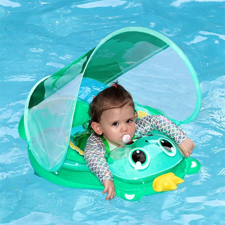 Skanto | Baby Schwimmring AquaBear | Sicherer Schwimmspaß für Babys | Für 6-36 Monate | Umweltfreundliches PVC