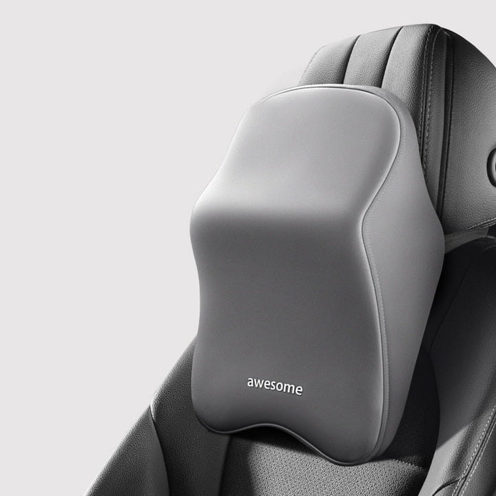 Skanto | ErgoDrive Auto-Stütze – Orthopädisches Kissen zur Linderung von Nacken- & Rückenschmerzen beim Autofahren