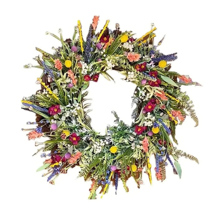 Skanto | Handgemachter Blumenkranz für Türen – Innen- & Außenbereich