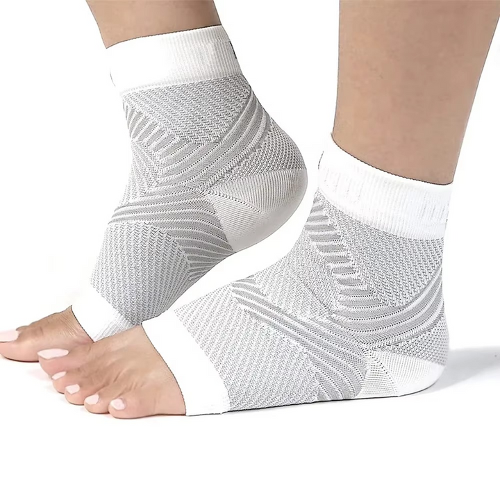 Skanto | Plantarfasziitis-Nachtkompressionssocken mit Fersen- und Fußgewölbeunterstützung