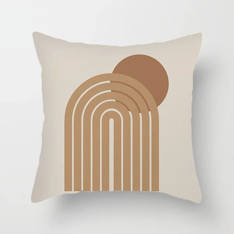 Moderne Kunst Abstraktes Muster Dekorative Kissenbezüge Kreative Linie Sofa Stuhl Kissenbezug Home Office Dekor | Skanto