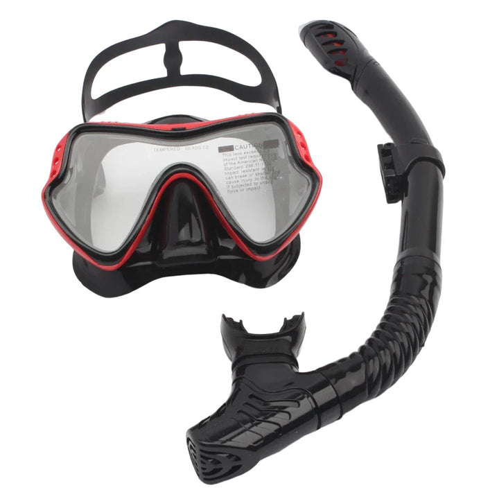 Skanto | Erwachsenen Unisex Schnorchel-Tauchmasken-Set mit Brille